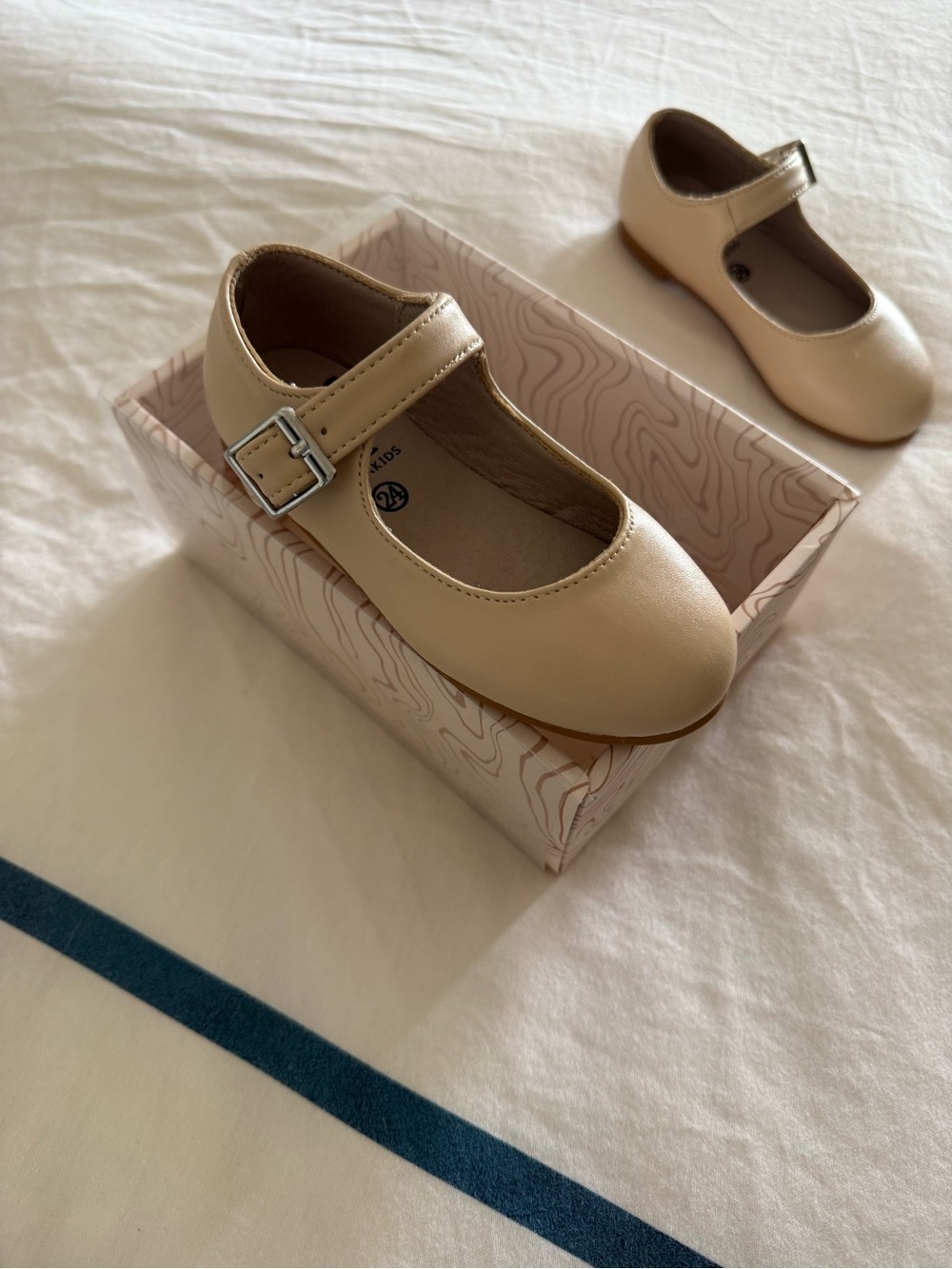 Zebra Light Pink size 24 shoes